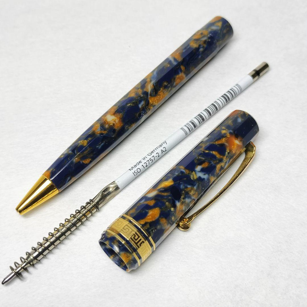 OMAS オマス EXTRA ボールペン サフランブルー セルロイド