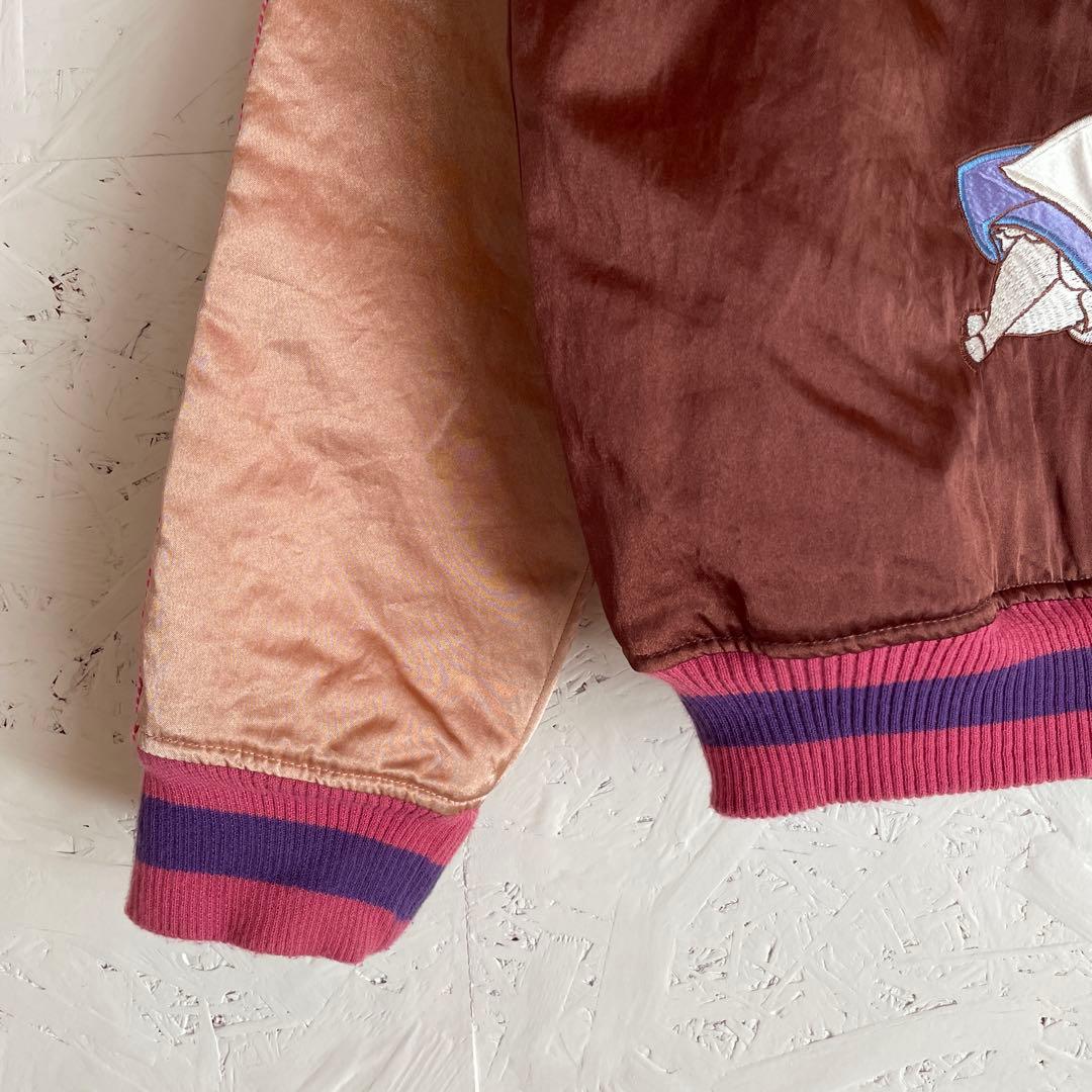 古着Vintage【Disney】アリスインワンダーランド　スカジャンブルゾンL