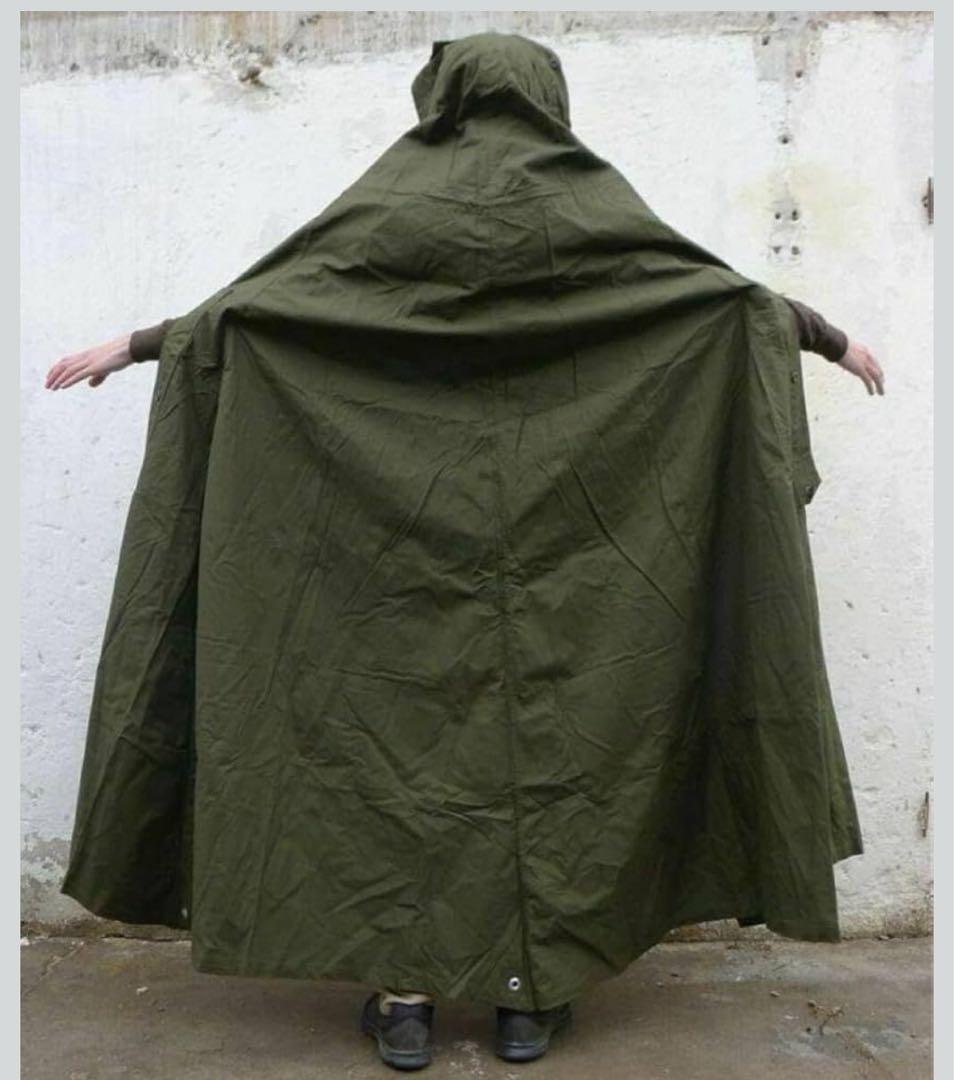 ポーランド軍ポンチョテント❗️ ポンチョ２枚❗️