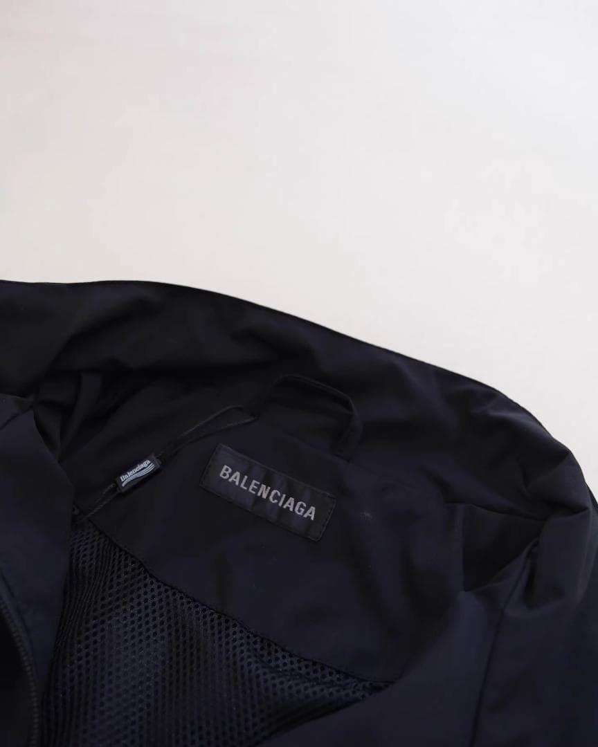 ✨美品Balenciaga 25FWナイロンジャケット・セットアップ・ブラック