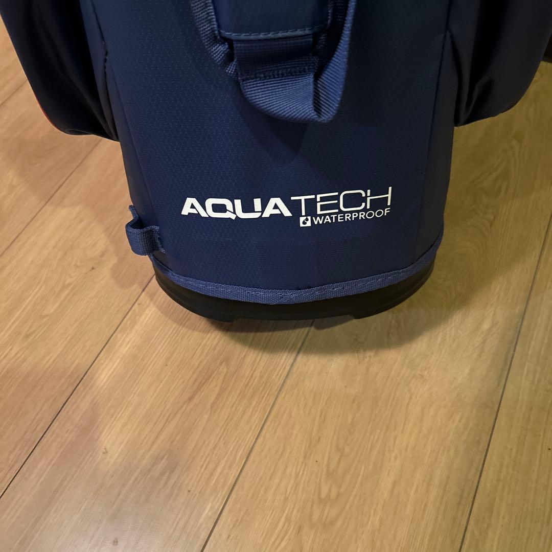  Golfsport ゴルフバッグ ネイビー/オレンジ 防水　軽量