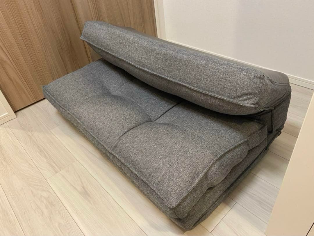 【美品❣️】ニトリ　カジュアルソファキッド3 ローソファ　ソファベッド