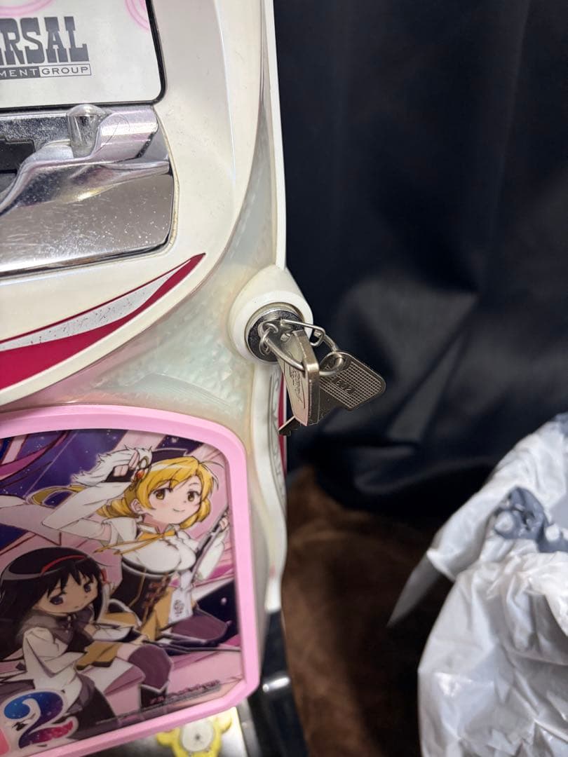 Macy まどマギ2 パチスロ機 ホワイト　自宅まで配送