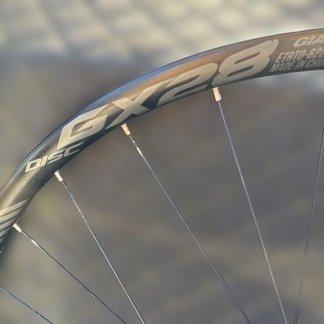 GIANT GX28完組ホイールセット ディスクブレーキ対応 9速
