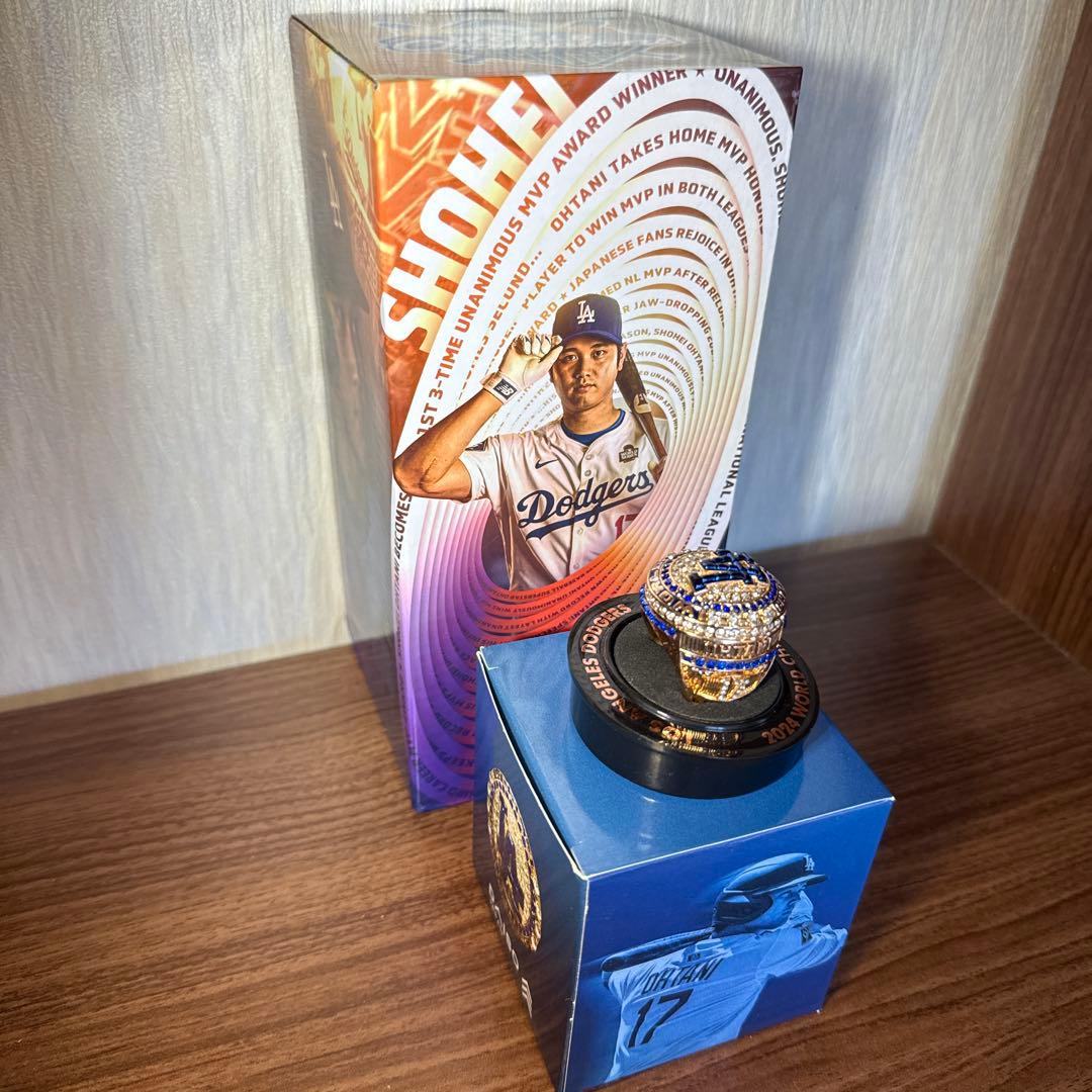 大谷翔平 2024 MVP レプリカリング セット