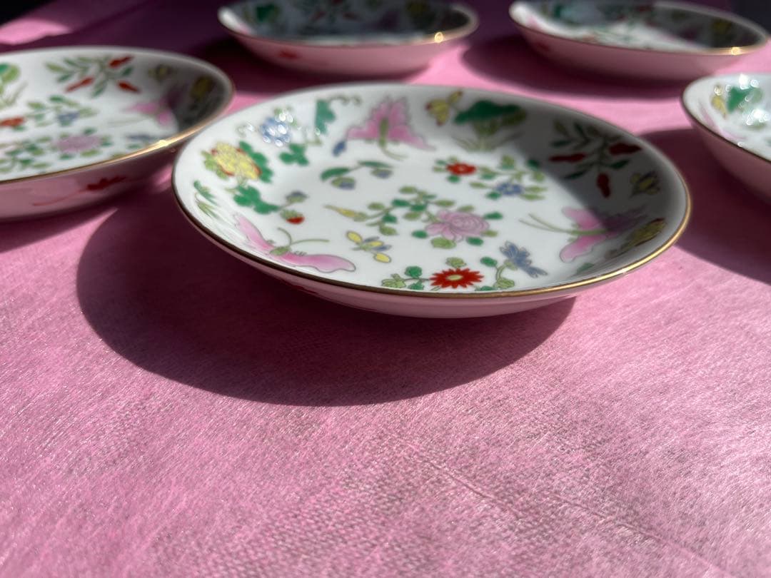 チャイニーCHinEE 平皿　5枚　クニエダヤスエさん