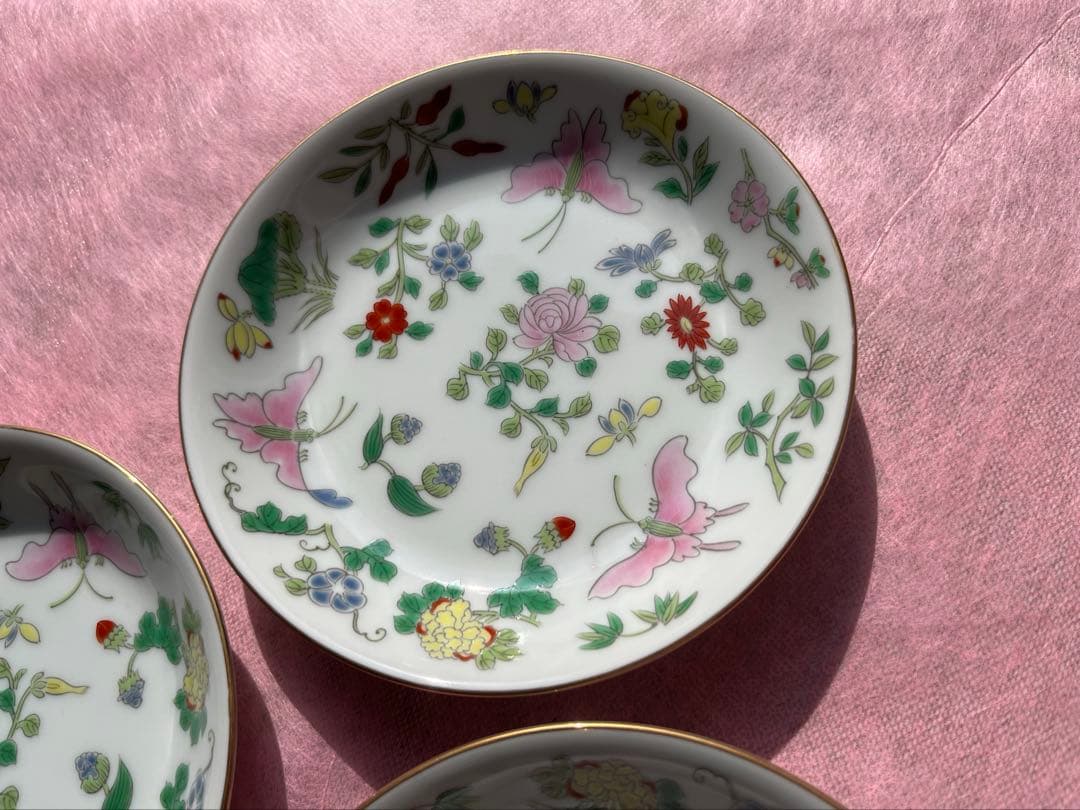 チャイニーCHinEE 平皿　5枚　クニエダヤスエさん