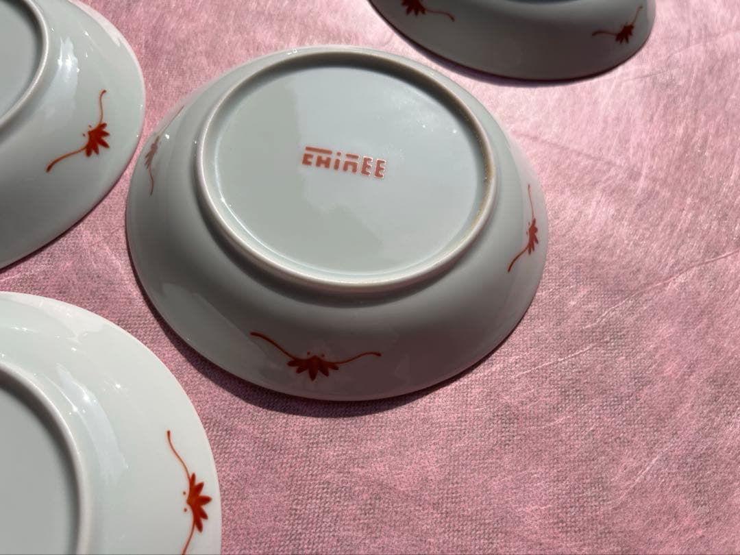 チャイニーCHinEE 平皿　5枚　クニエダヤスエさん