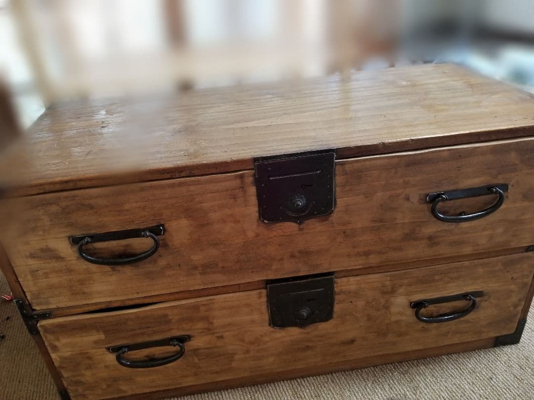 骨董品 引き出し 棚 大正レトロ 昭和レトロ タンス アンティーク 木製 古道具