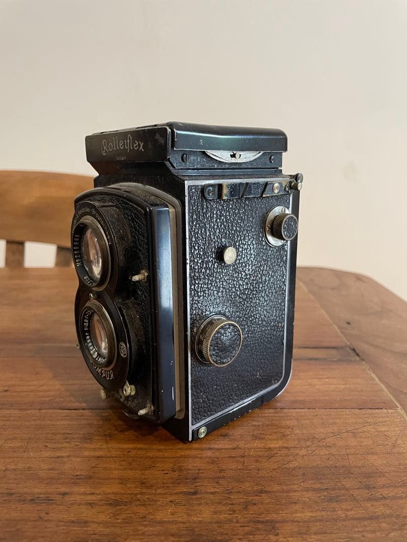 ジャンク　Rolleiflex 二眼レフカメラ コンパーシャッター