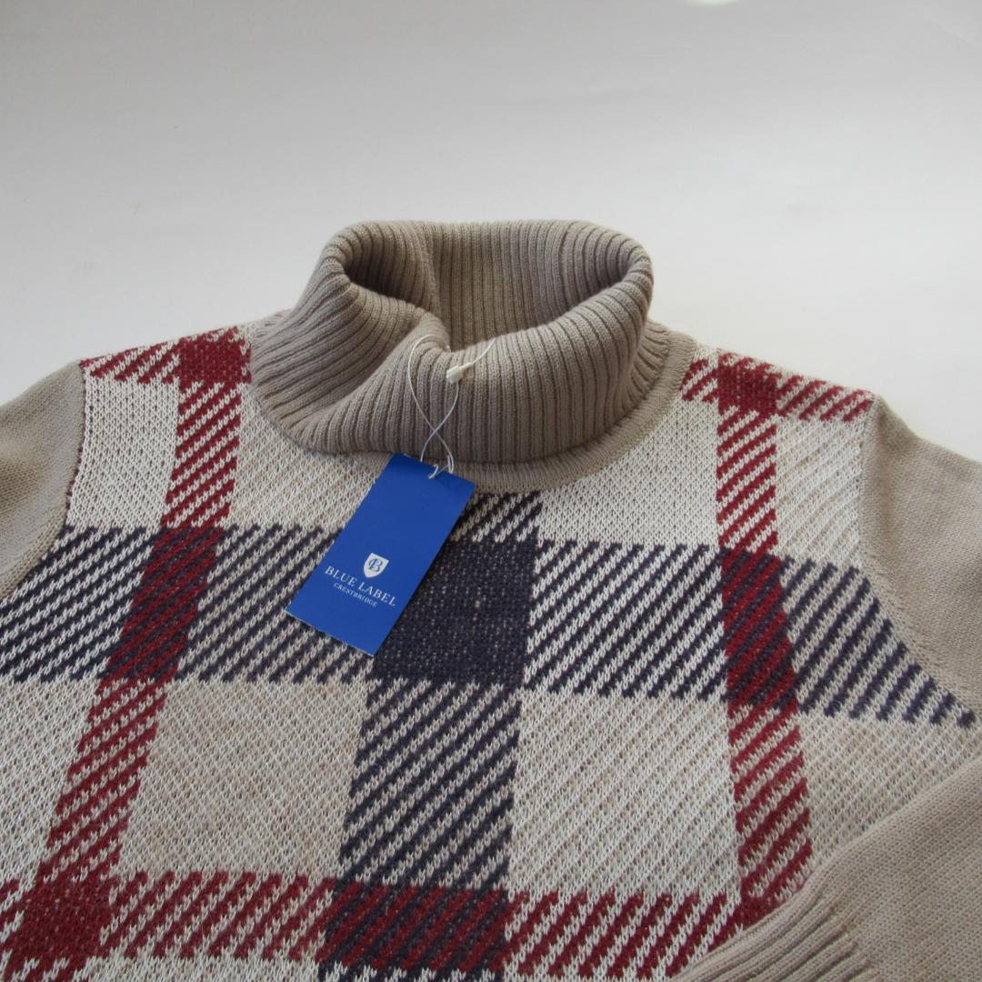 ブルーレーベルクレストブリッジ ベージュ ジャカードドレス / ワンピース 38