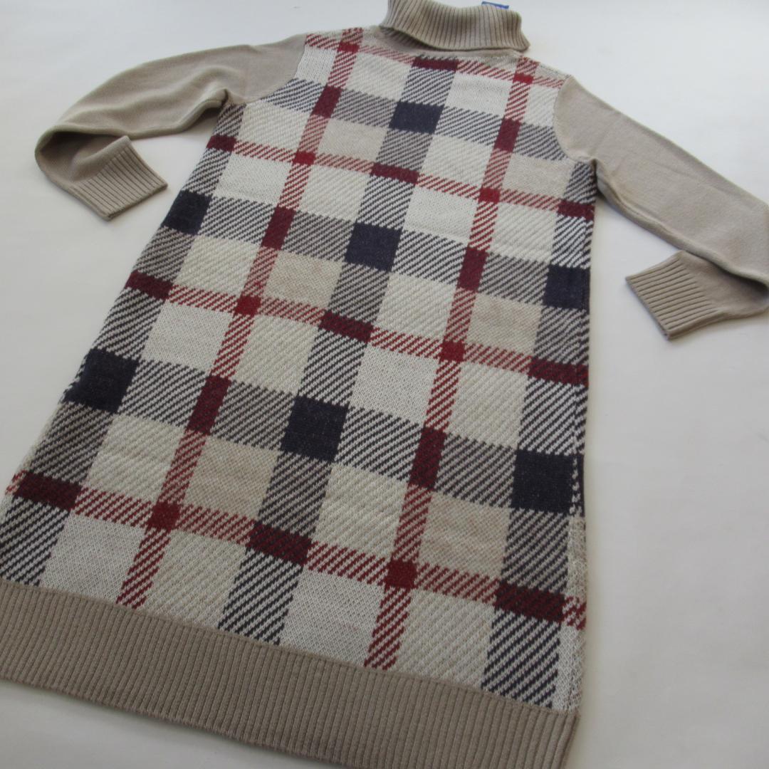 ブルーレーベルクレストブリッジ ベージュ ジャカードドレス / ワンピース 38