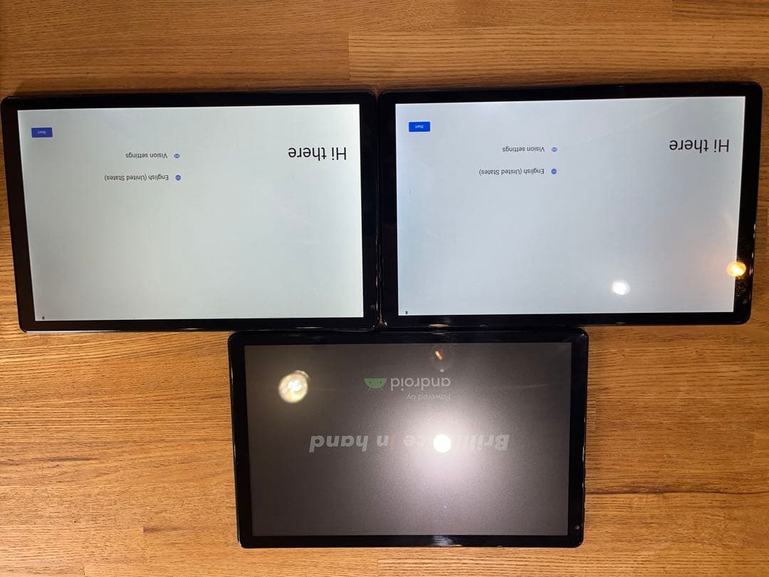 3台まとめ売り　Android13 6GB +128GB　Wi-Fiモデル