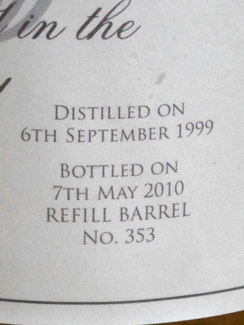 ボウモア Bowmore 1999 55.7% 目白・八重洲ラベル 入手困難