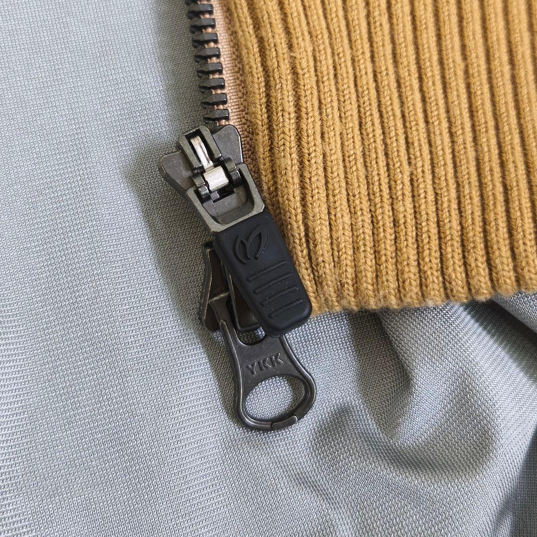 【MASTER BUNNY】ゴルフニットジップジャケットブラウンXL寸p38