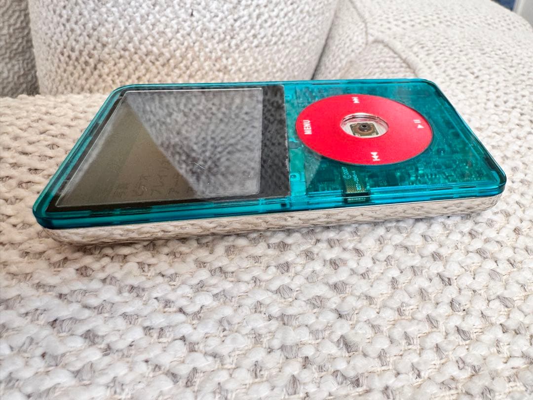 iPod classic 第5世代 カスタムブルー 30GB 新品電池