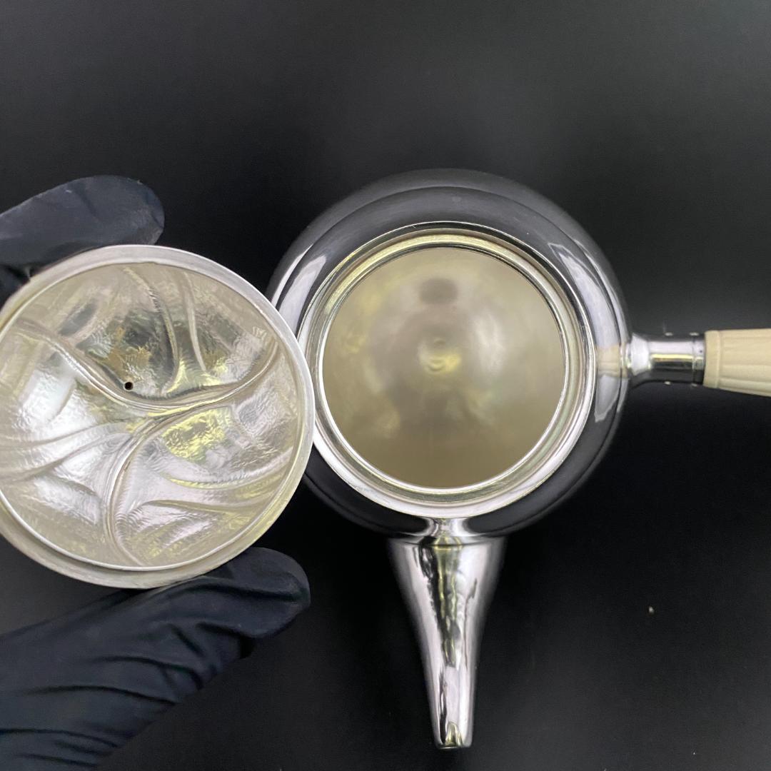 H227 美品 ジョージ ジェンセン シルバー925 ブロッサム ポット