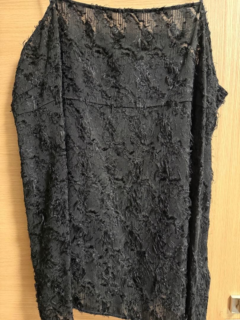 ICB ハンドトゥースジャガード キャミブラウス　42