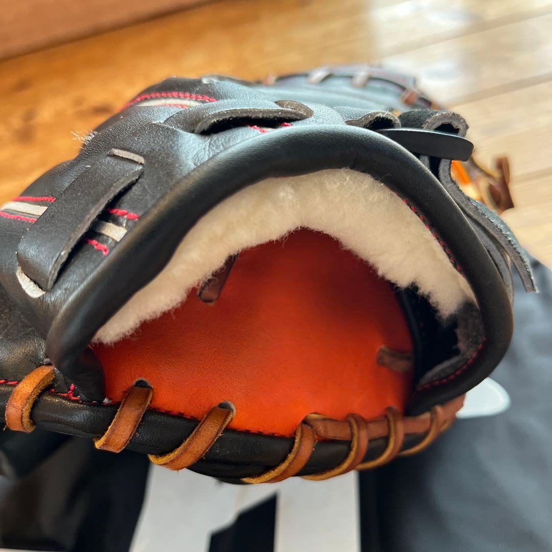 (美品)硬式用キャッチャーミット　 ハタケヤマ
