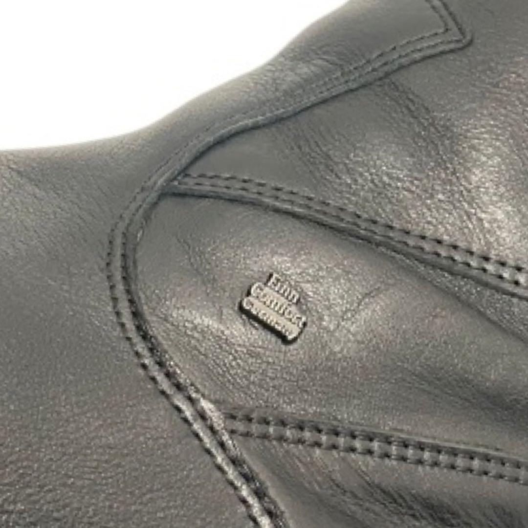 大人気✨フィンコンフォート　ミドルブーツ　サイドジップ　バックレース　3.5