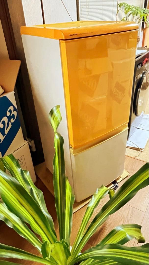 ※おいもさん専用！SHARP★レトロ★イエロー冷蔵庫