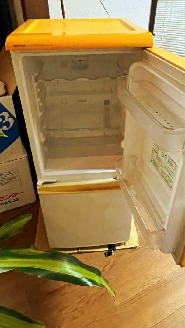 ※おいもさん専用！SHARP★レトロ★イエロー冷蔵庫