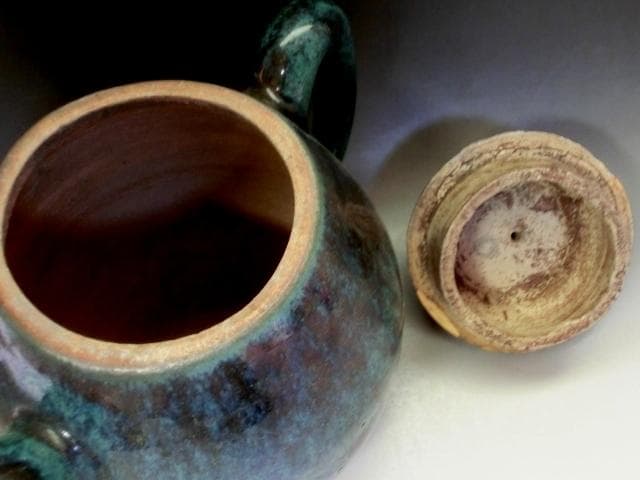 水注■水指 水次 青緑釉 昊廻昌？金継ぎ直し有り お茶道具 煎茶道具 骨董品■