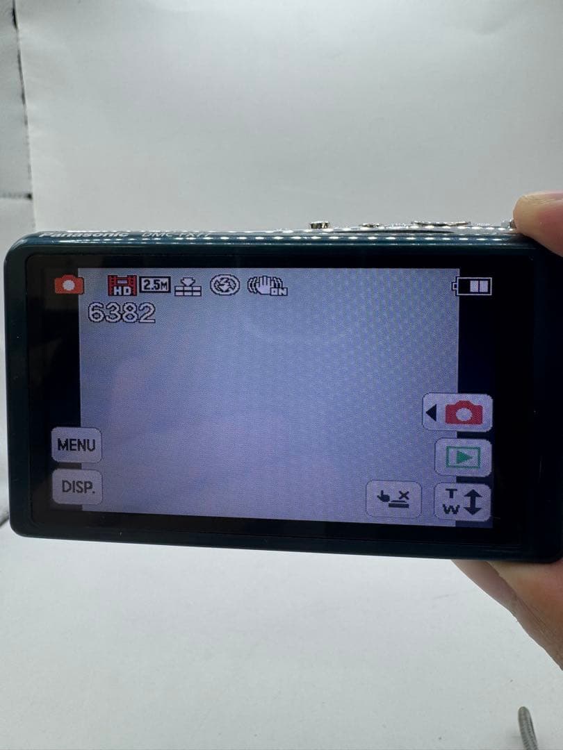 Panasonic LUMIX DMC-FX77 ブルー デジタルカメラ