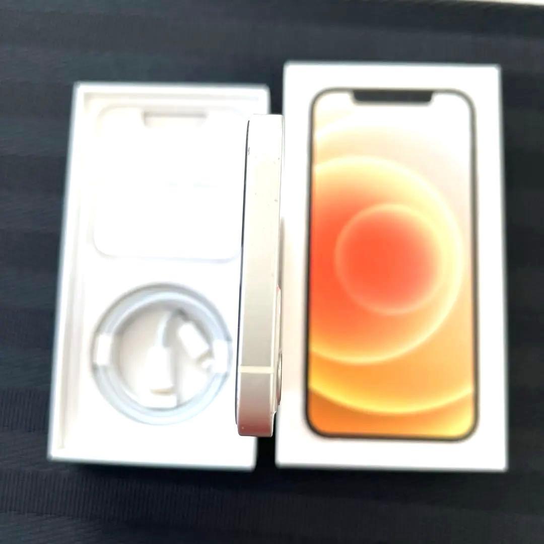 AppleiPhone12スマートフォン本体128GB充電ケーブル付SIMフリー