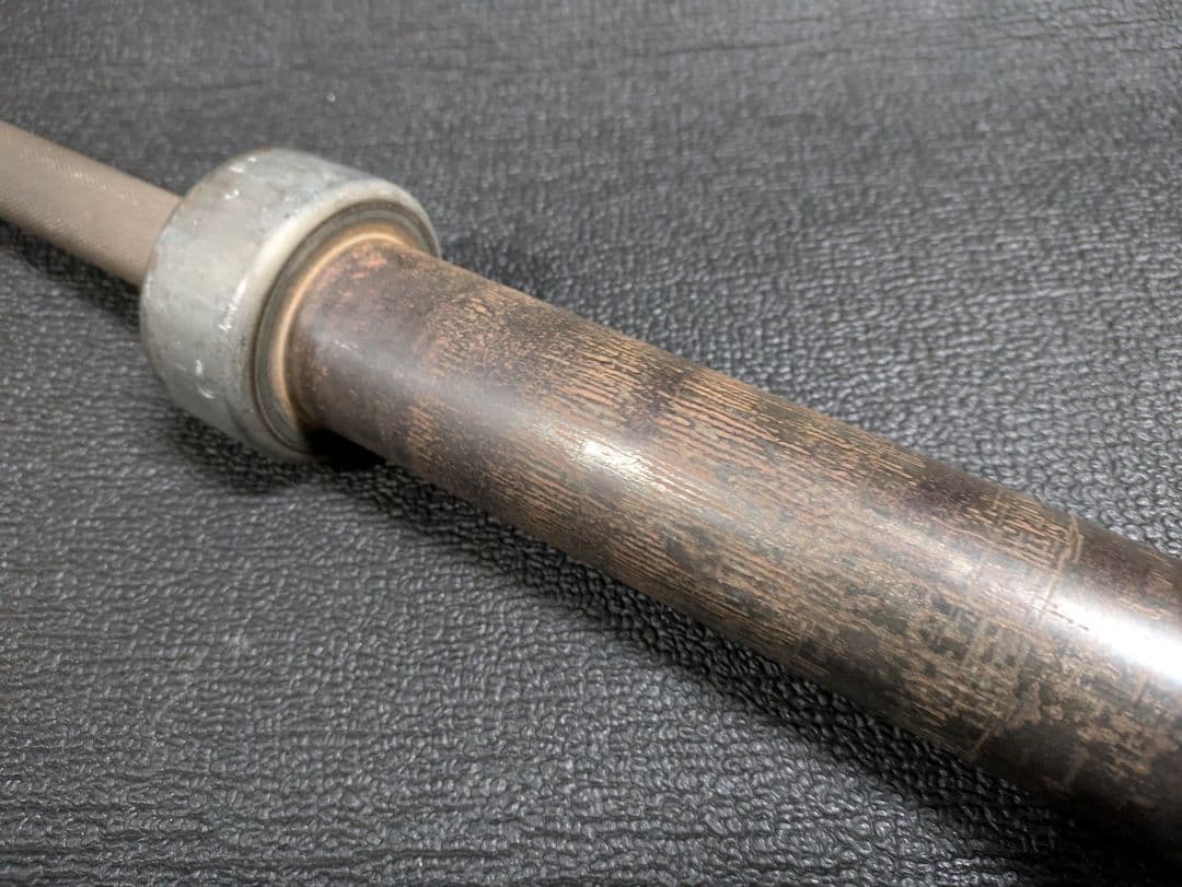 オリンピック　バーベルシャフト　プロレス　トレーニング　手渡し限定