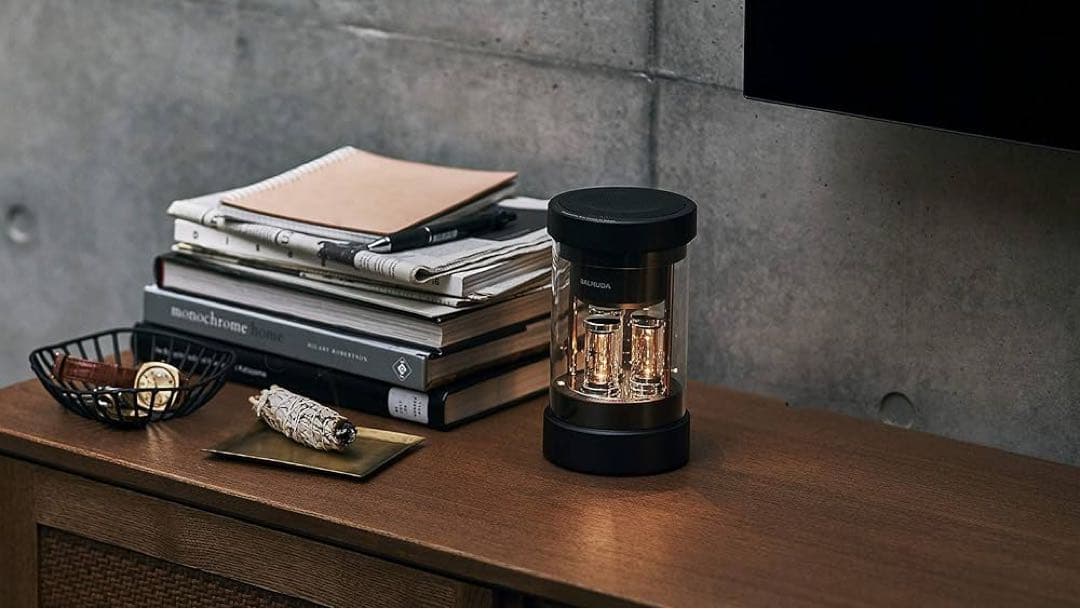 【美品】-BALMUDA The Speaker M01A-BK Black