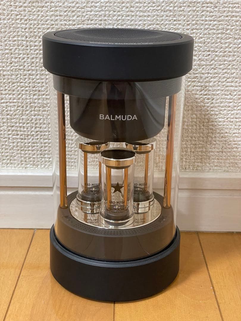 【美品】-BALMUDA The Speaker M01A-BK Black