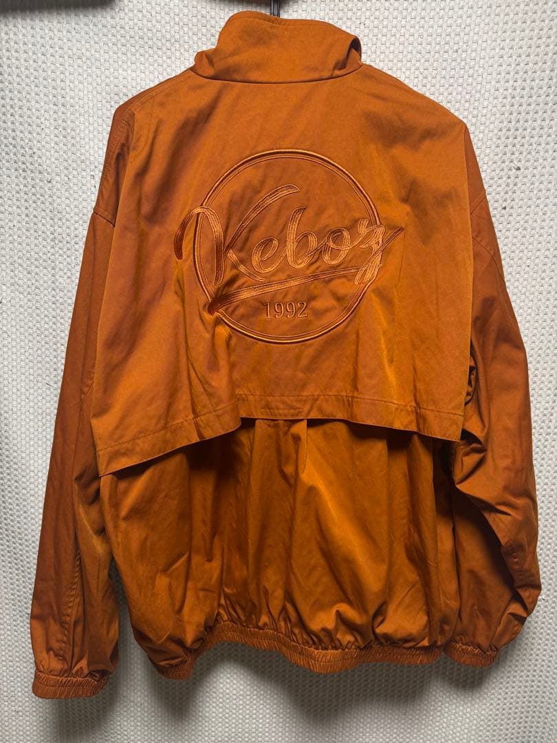 KEBOZ ナイロンジャケット オレンジ 2022年購入