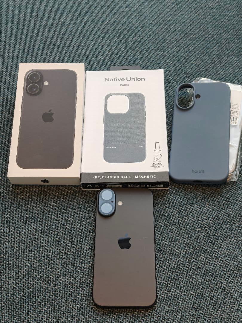 iPhone 16 128gb 本体 + ケース