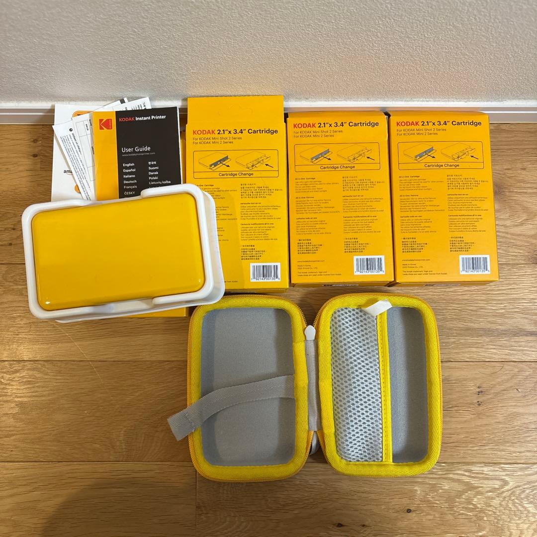 コダックP210R Mini 2 レトロ 4PASS+バンドル90枚+ケース