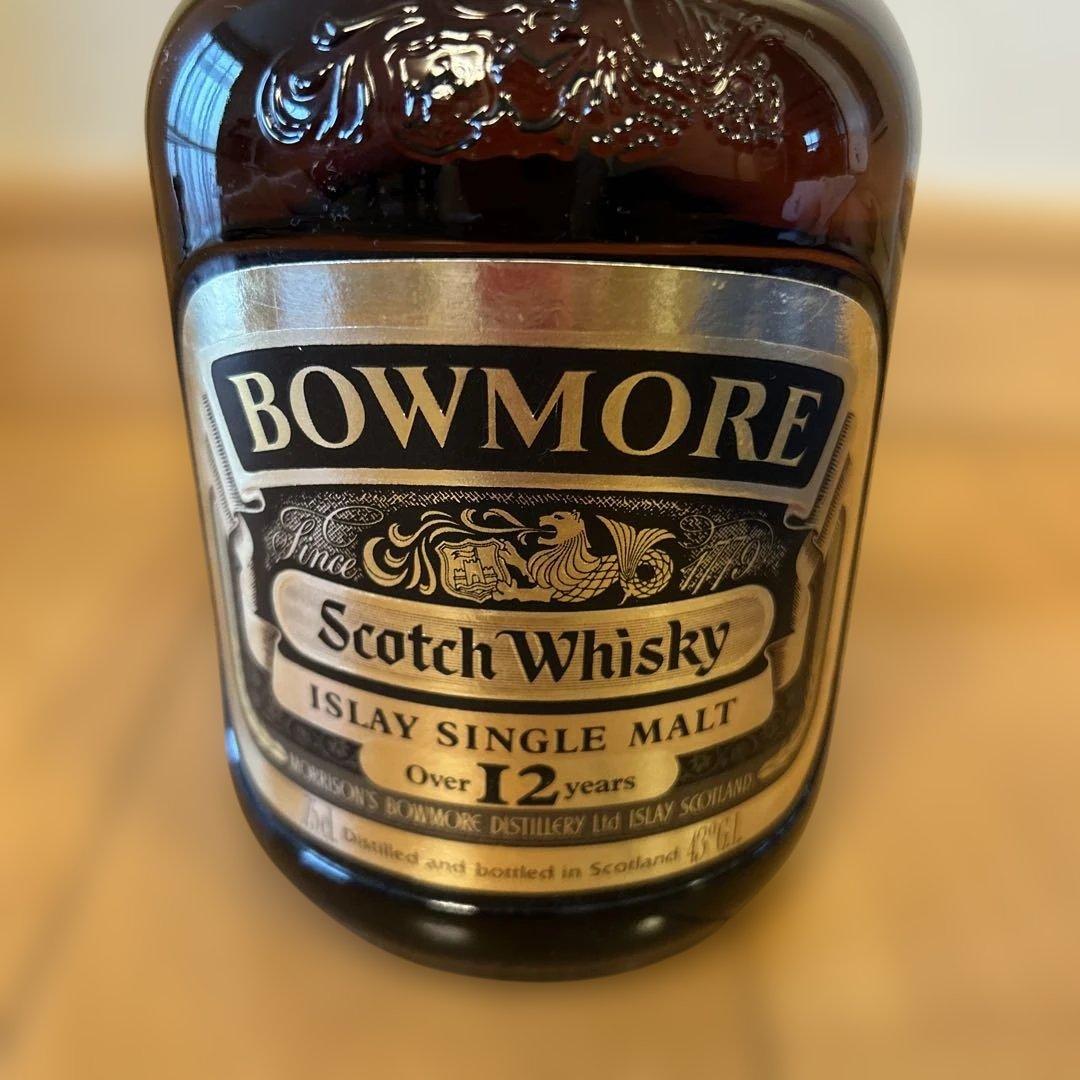 BOWMORE 12年 ダンピーボトルスコッチウイスキー 750ml