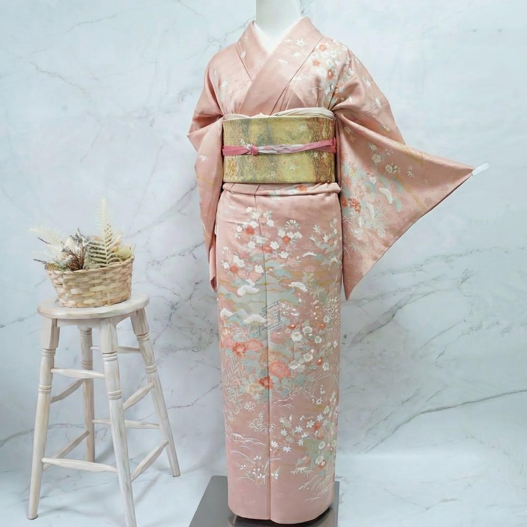 訪問着 フルセットa472七五三　入学式　お宮参り　結婚式