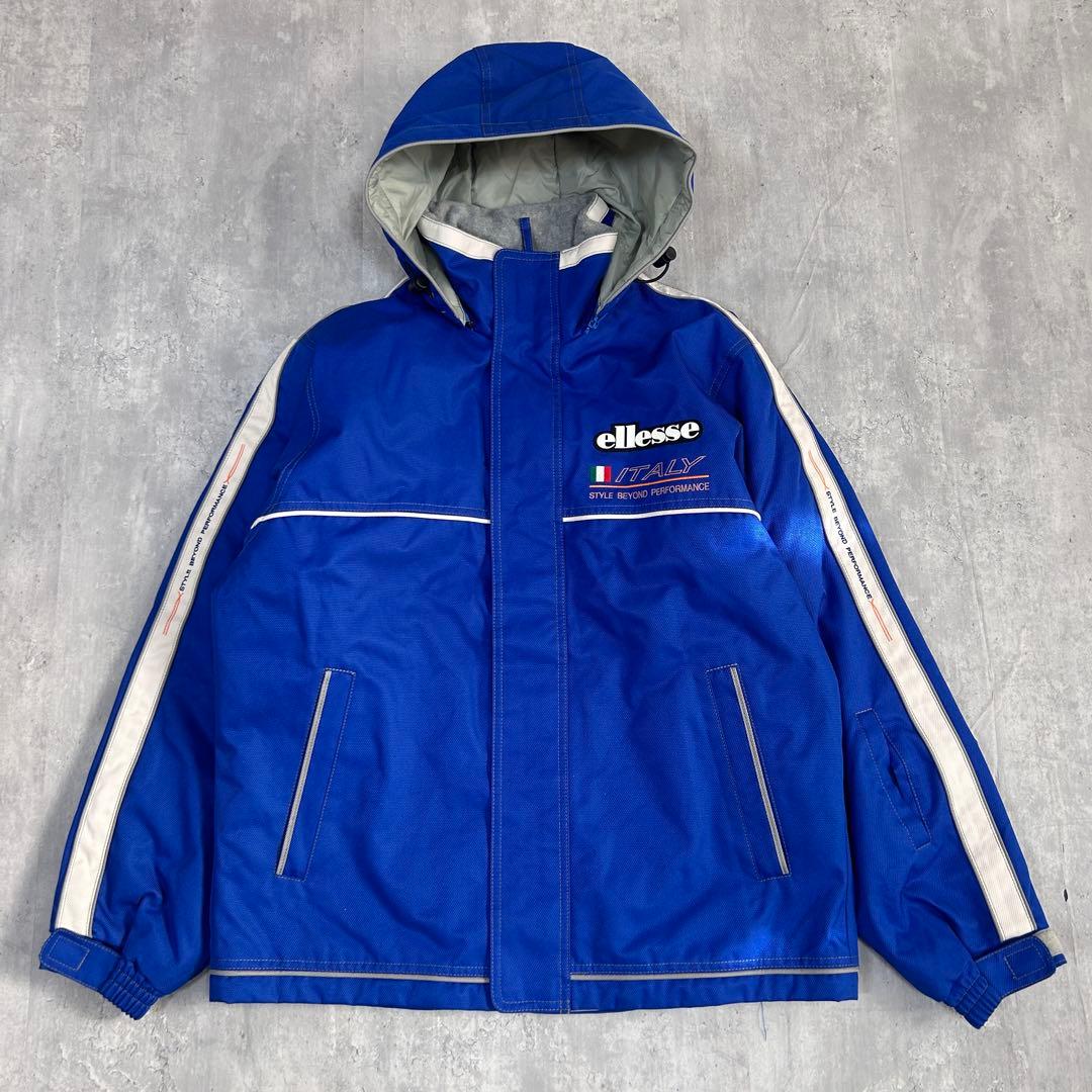 A804【美品】ellesse スキーウェア 上下セット メンズ L スノボー