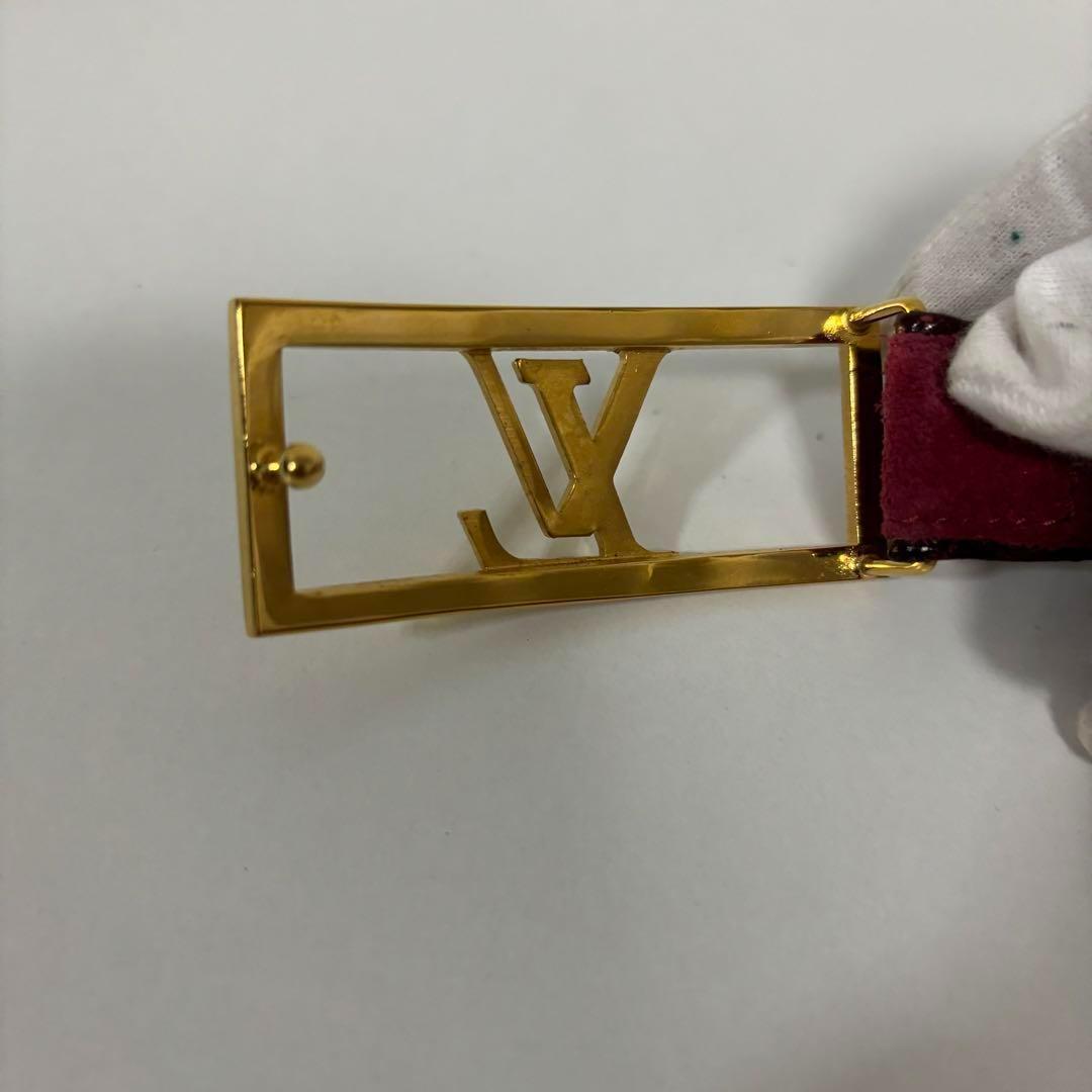 LOUIS VUITTON ルイヴィトン サンチュール ベルト ボルドー 小物