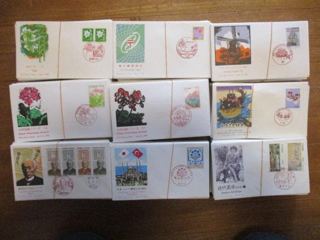 FDC 初日カバー通常版1650枚 大判74枚