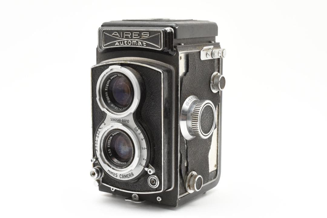 Aires Automat 二眼レフカメラ レザーケースQC 75mm F3.5