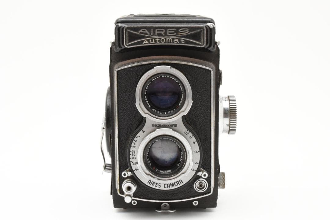 Aires Automat 二眼レフカメラ レザーケースQC 75mm F3.5