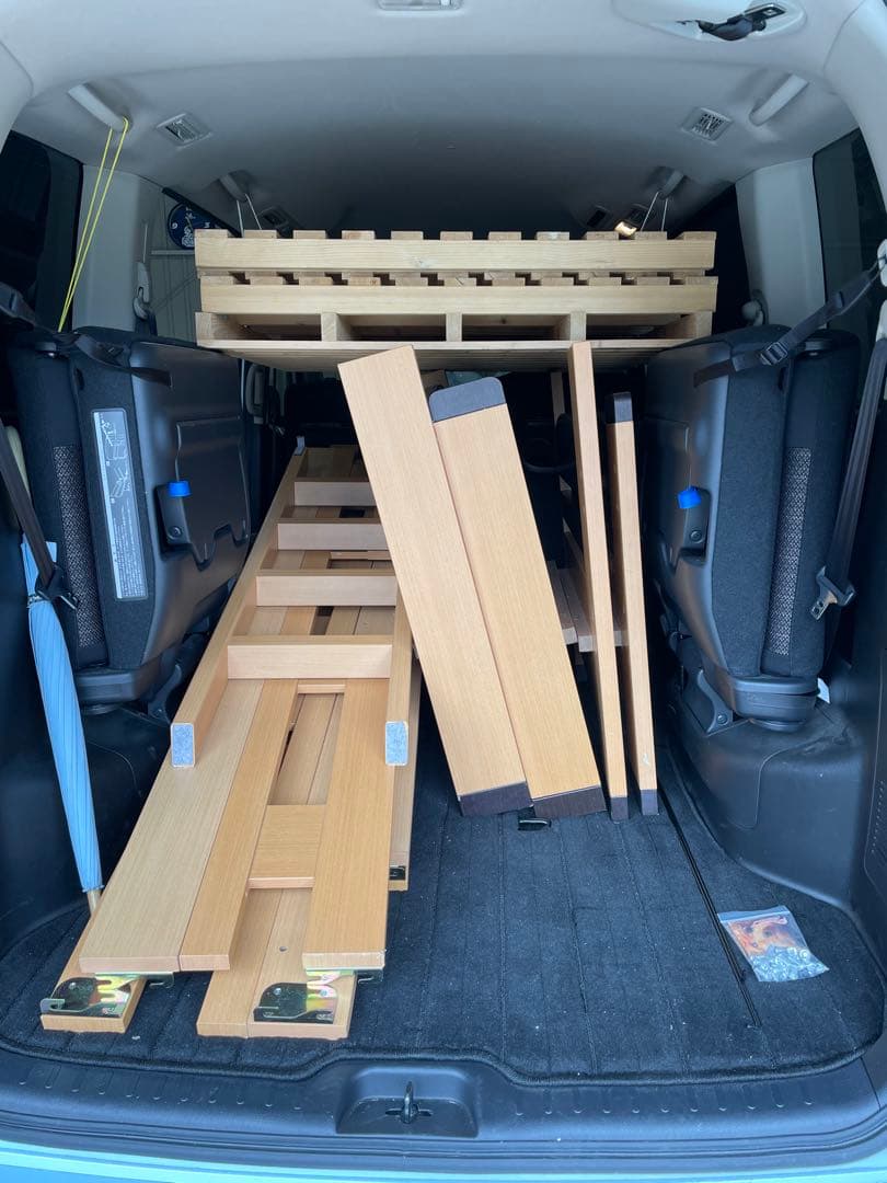 木製2段ベット　千葉・九十九里