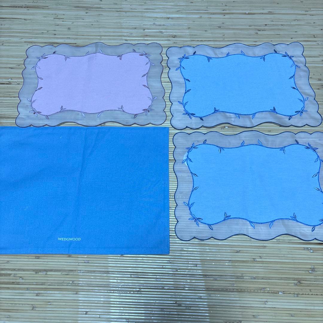 ウェッジウッド他ティーマット6枚セット美品