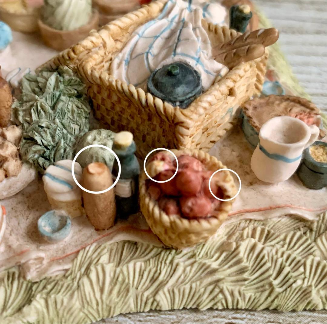 ピクニックブランケット ブランブリーヘッジ フィギュリン 置物