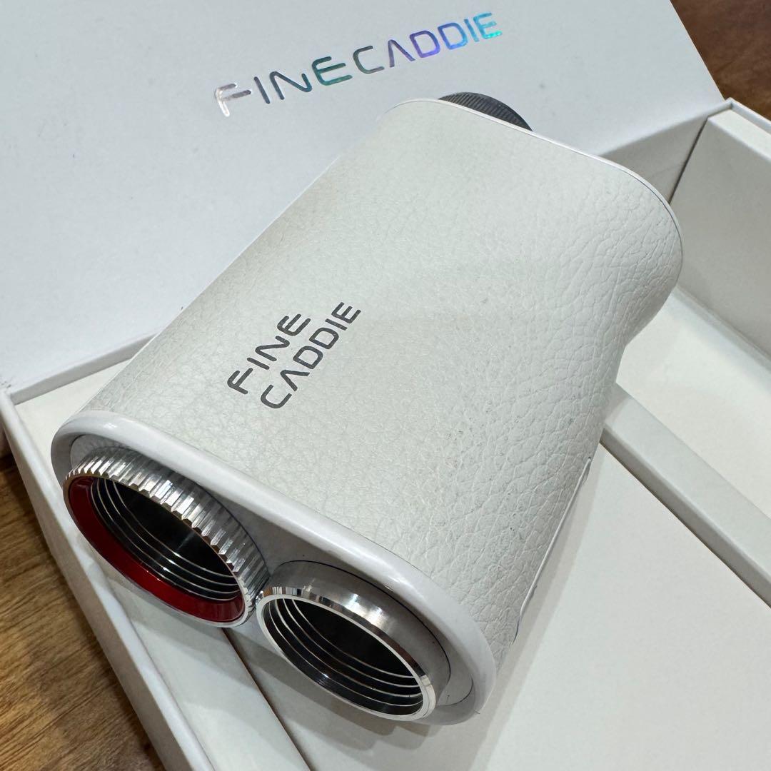 FINE CADDIE J1000 ゴルフ用距離計 ホワイト
