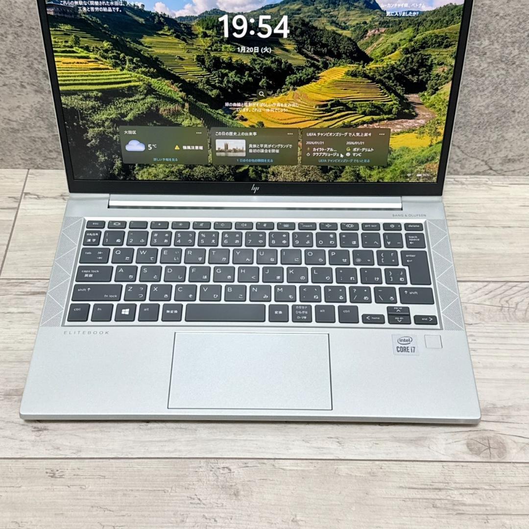 第11世代/HP/ノートパソコン/i7/メモリ16GB/SSD256GB