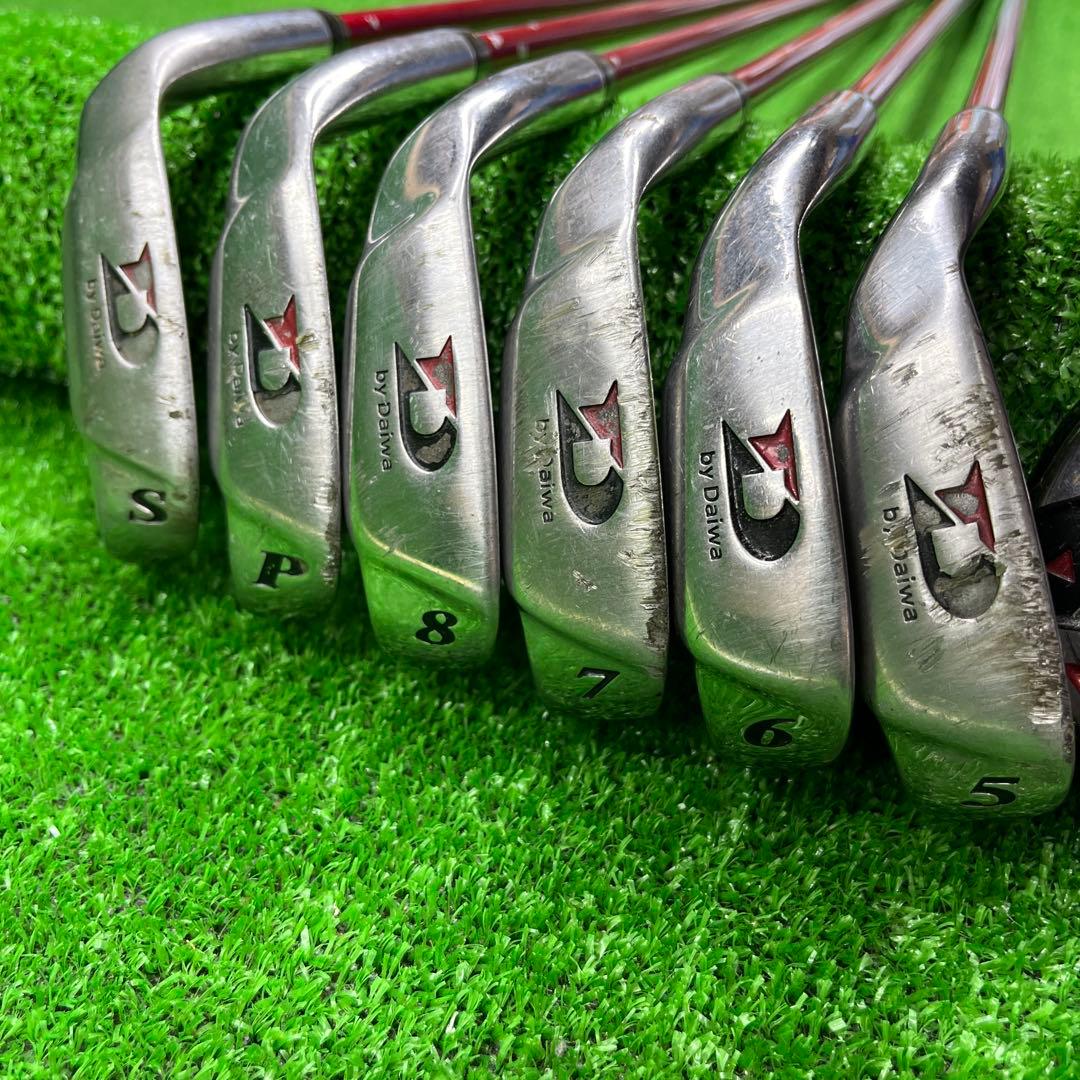 NFG-308Daiwaドライバー FW アイアンゴルフクラブセットS レフティ