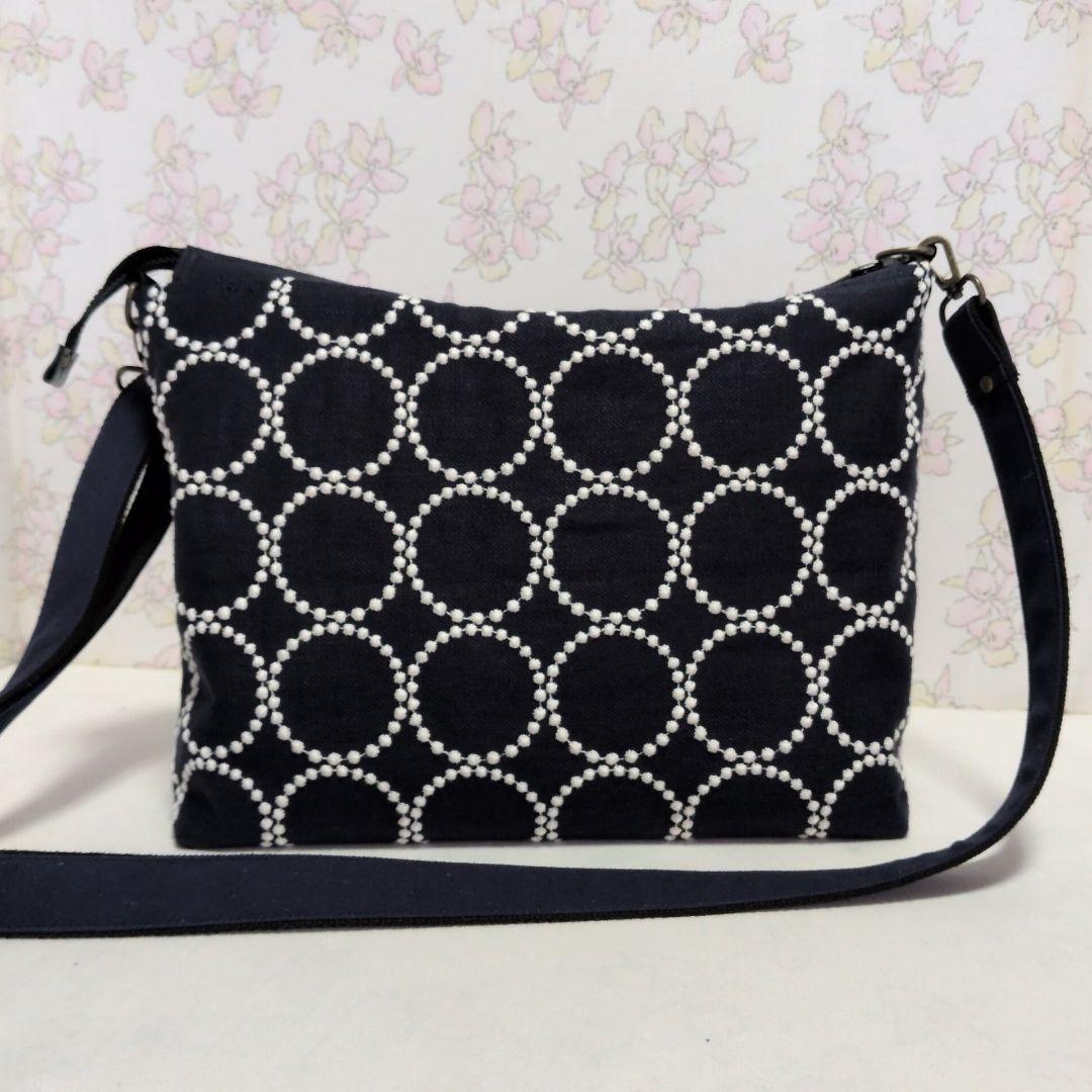 ミナペルホネン　ハンドメイド　バッグ　ショルダーバッグ　タンバリン