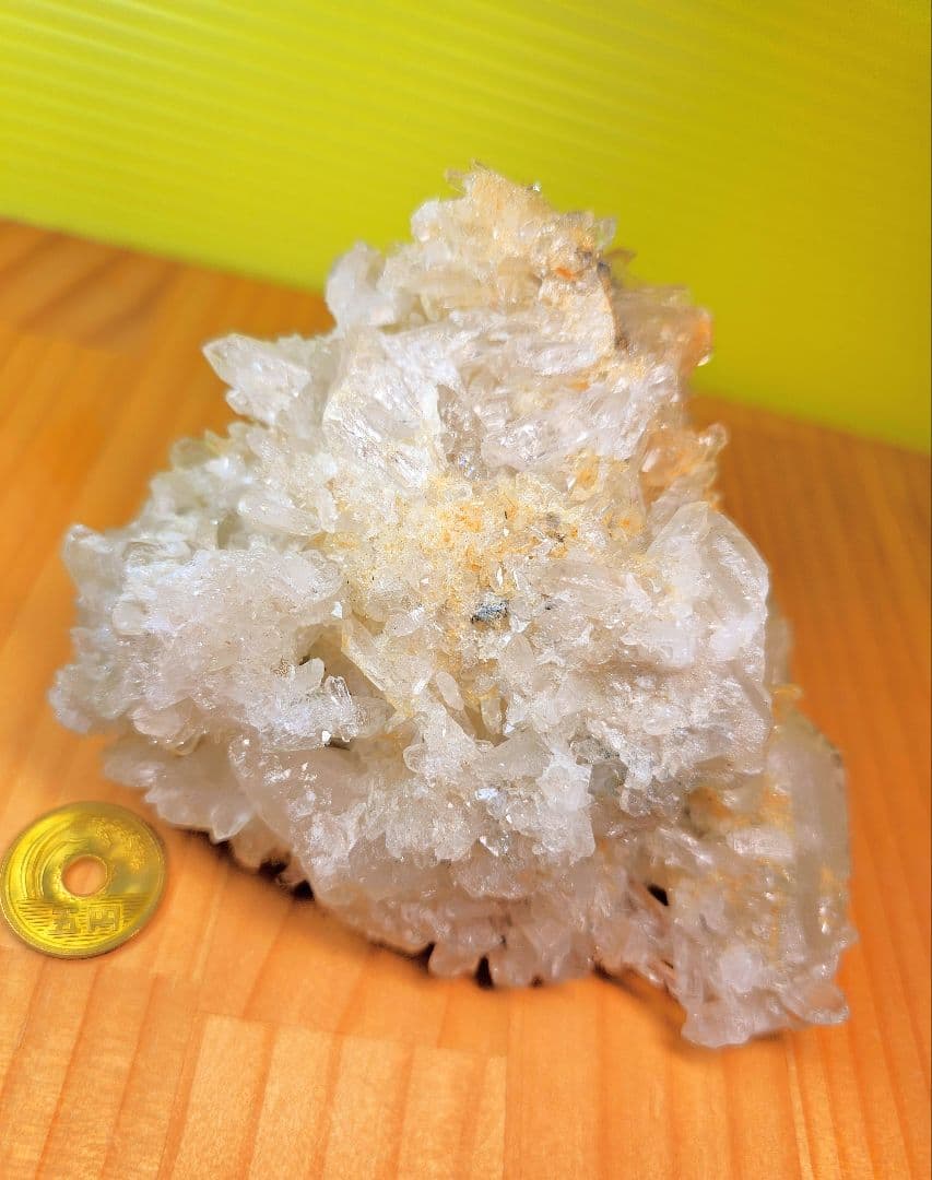 龍神様が宿った‼️宮崎産 水晶クラスター